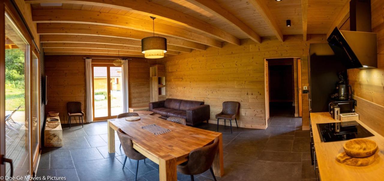 Les Jardins Du Herisson Chalet 2 Bonlieu Dış mekan fotoğraf